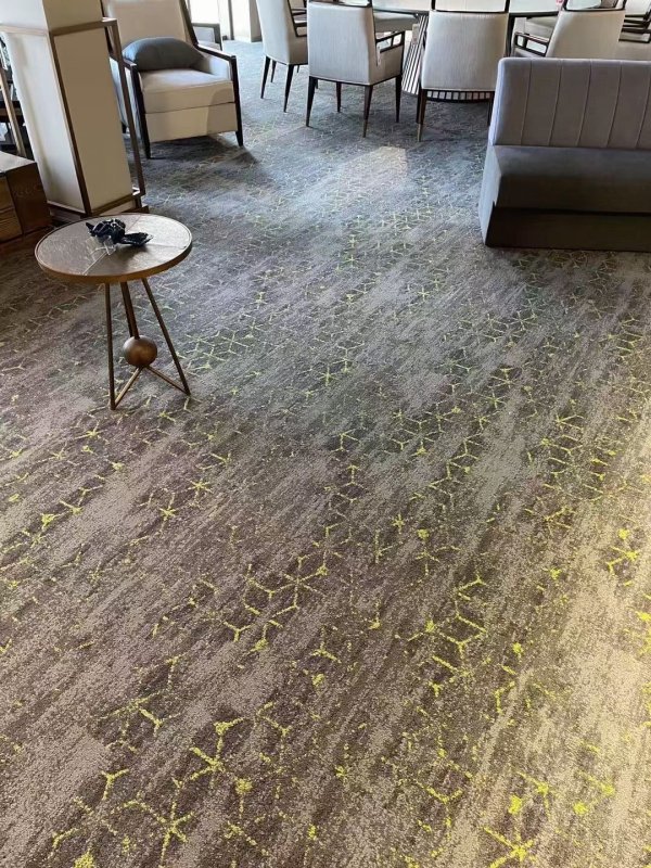 阻燃辦公酒店(diàn)地(dì)毯漸變撞色圖案