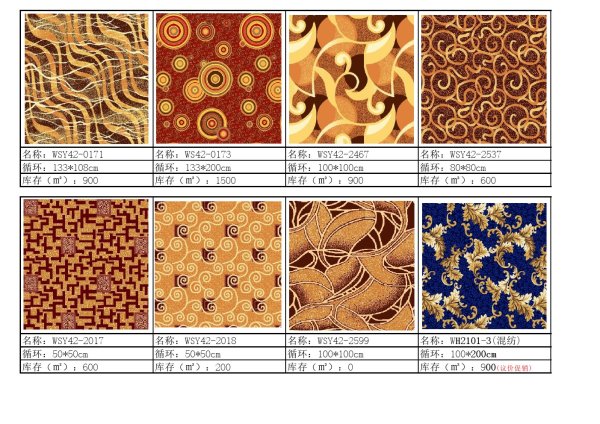 威爾頓地(dì)毯